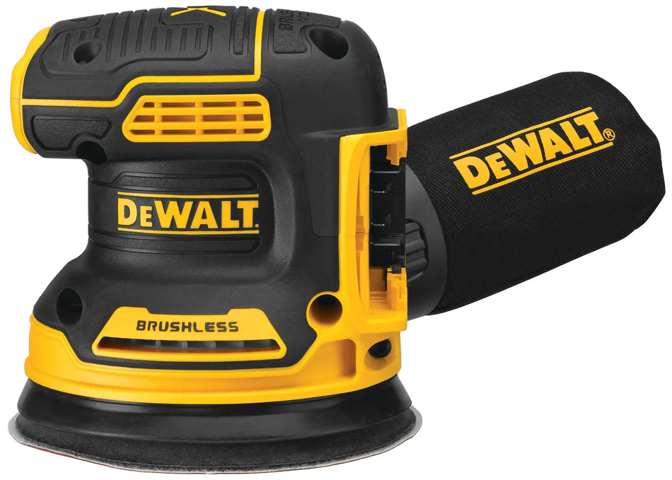 DEWALT® 20V MAX* XR® Brushless Cordless 5-in (127-mm) Variable Speed Random Orbital Sander DCW210B (Tool Only)
