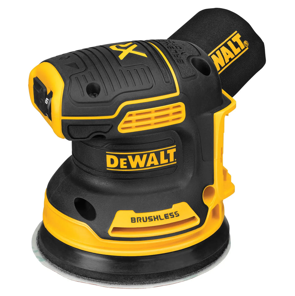 DEWALT® 20V MAX* XR® Brushless Cordless 5-in (127-mm) Variable Speed Random Orbital Sander DCW210B (Tool Only)