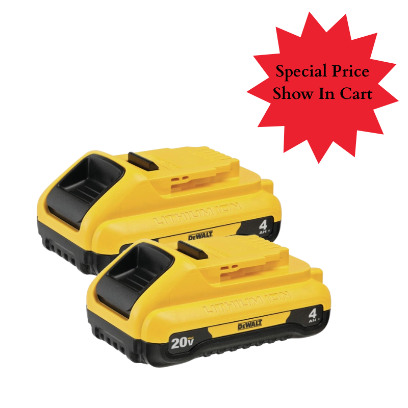 DeWalt DCB240-2 20v Lithium Ion 4ah Battery 2Pack (Open Box)