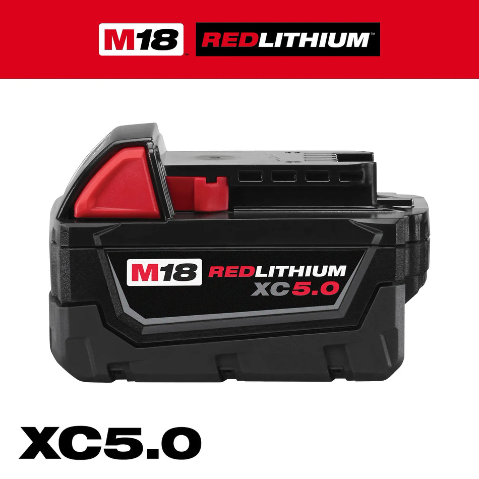 Milwaukee M18™ REDLITHIUM™ XC5.0 Extended Capacity Battery Pack 48-11-1850