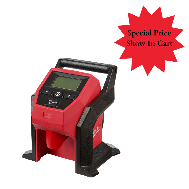 Milwaukee 2475-20 M12 Compact Inflator Tool Only Open Box (Open Box)