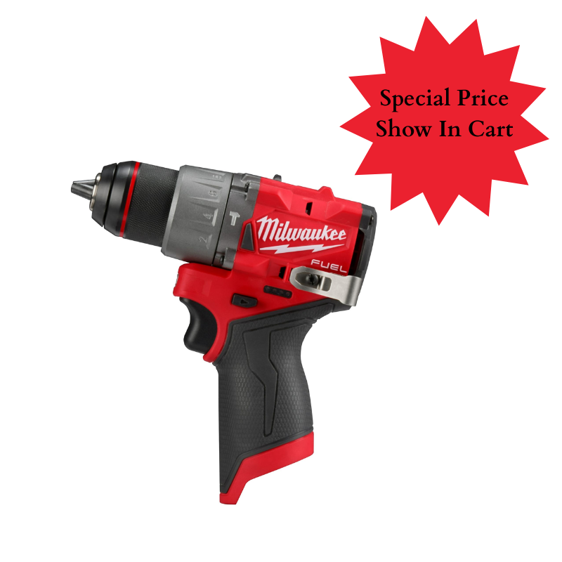 Milwaukee 3404-20 M12 Fuel 1/2" Hammer Drill Tool Only Open Box (Open Box)