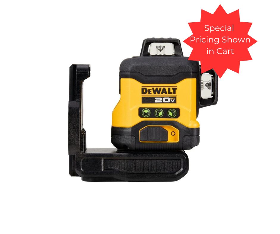 DeWalt 20v Max 3 x 360 Degree Line Laser (Open Box)
