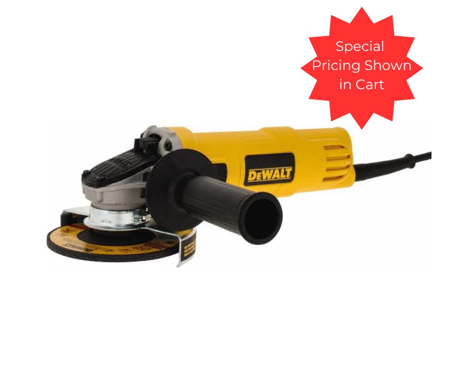 DeWalt 4 1/2" Small Angle Grinder With One-Touch Guard (Open Box)