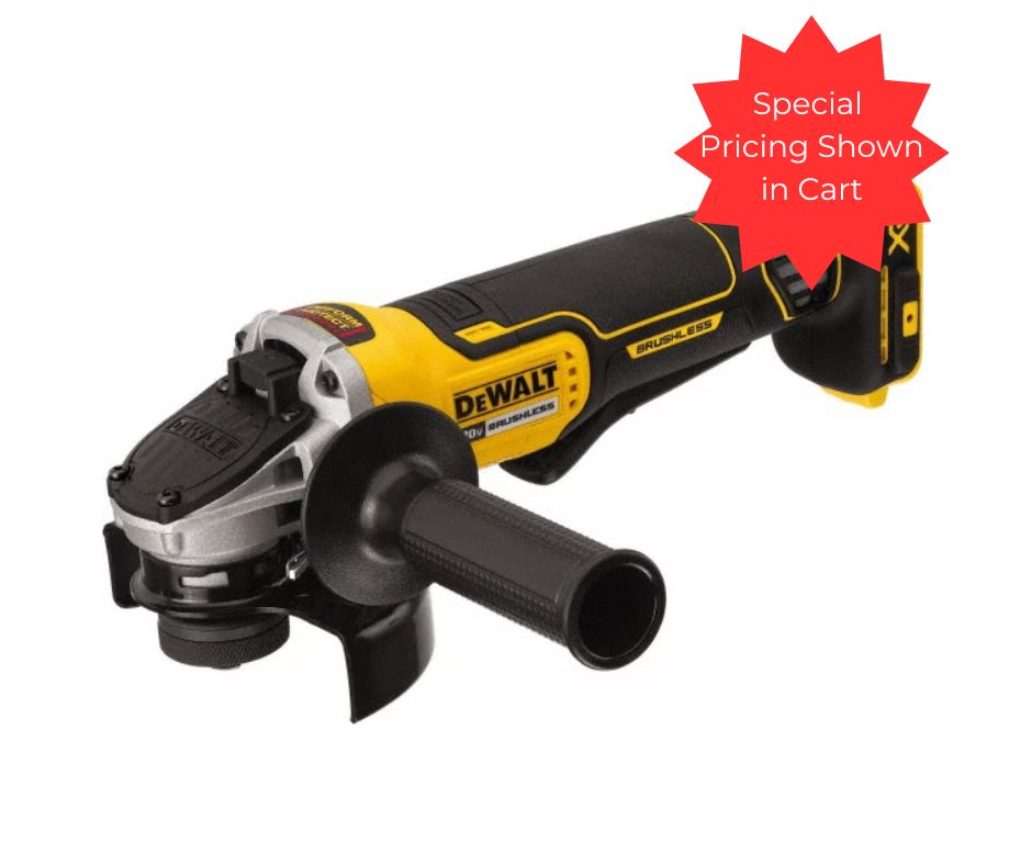 DeWalt 4.5" Angle Grinder With Brake (Tool Only) (Open Box)