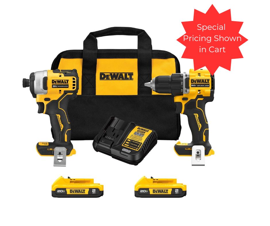 DeWalt Brushless 2-Tool Combo Kit DCK248D2 (Open Box)