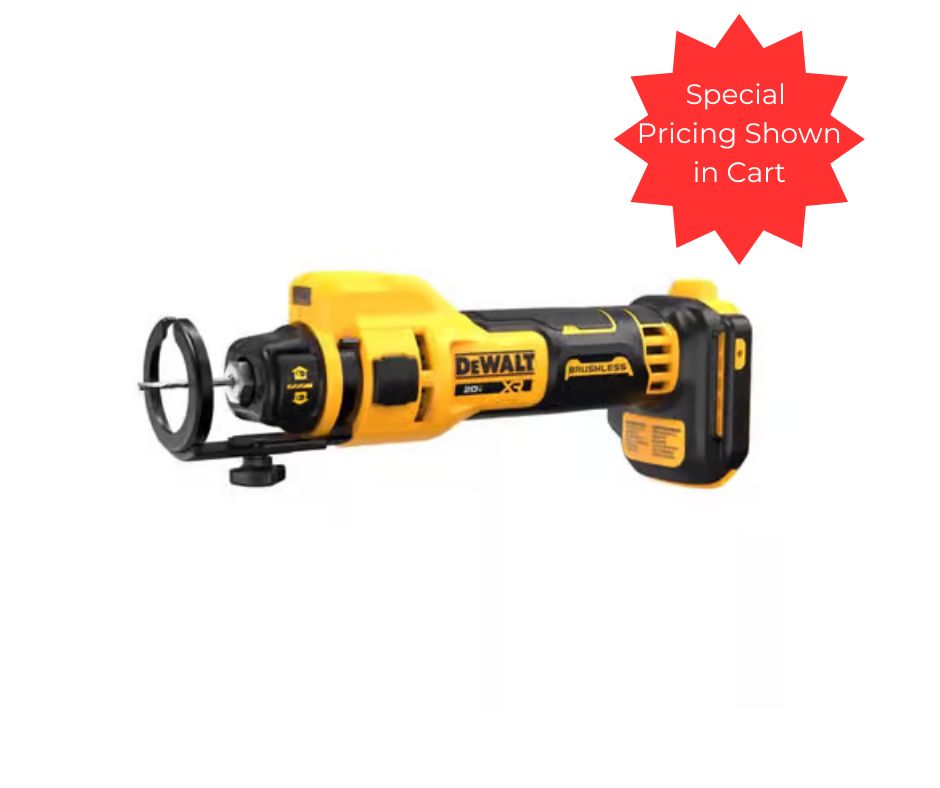 DeWalt Brushless Drywall Cut-out Tool DCE555B Tool Only (Open Box)