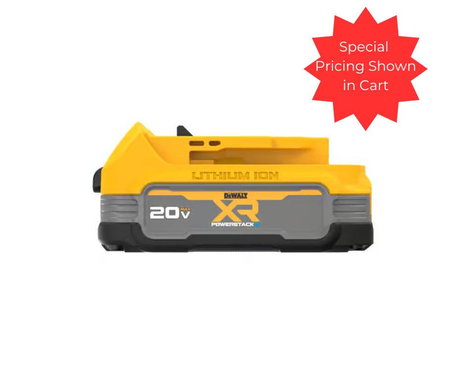 DeWalt XR Powerstack 1.7ah Battery Pack (Open Box)