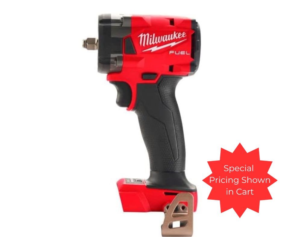 Milwaukee 2854-20 3/8" Compact Impact Wrench Tool Only (Open Box)