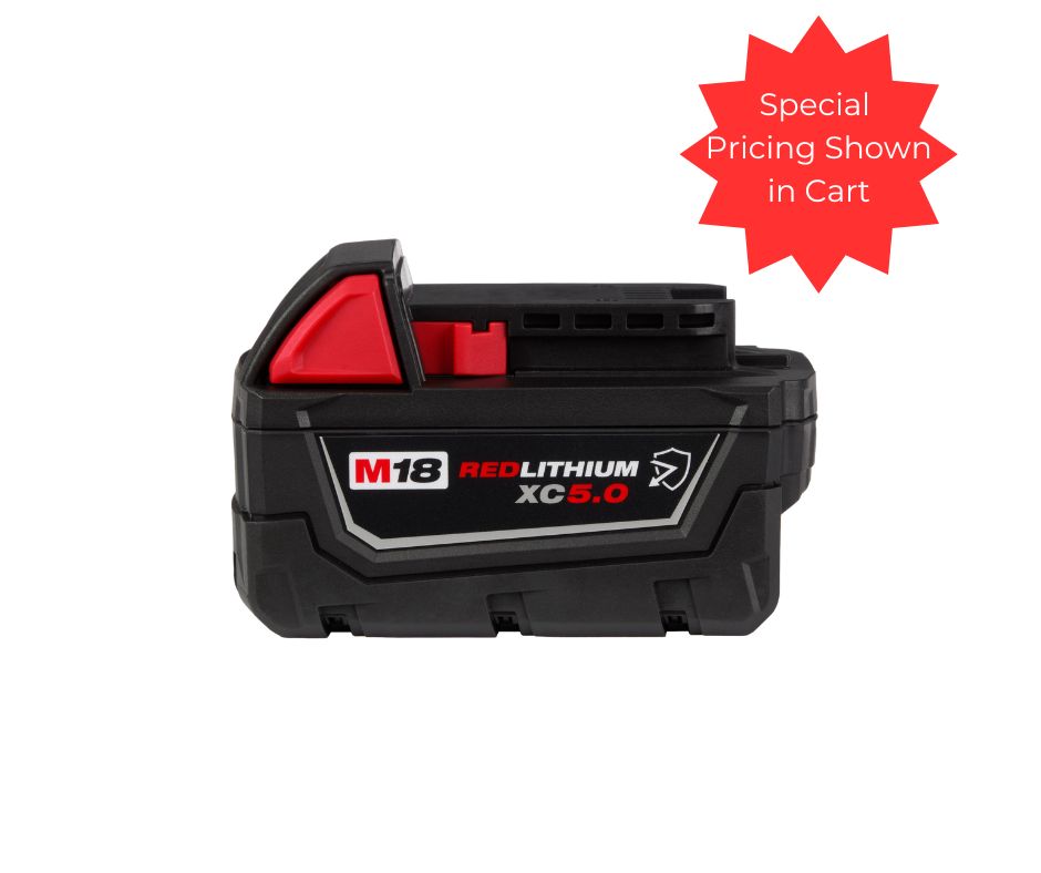 Milwaukee Defender M18 XC5.0 Battery Pack (Open Box)