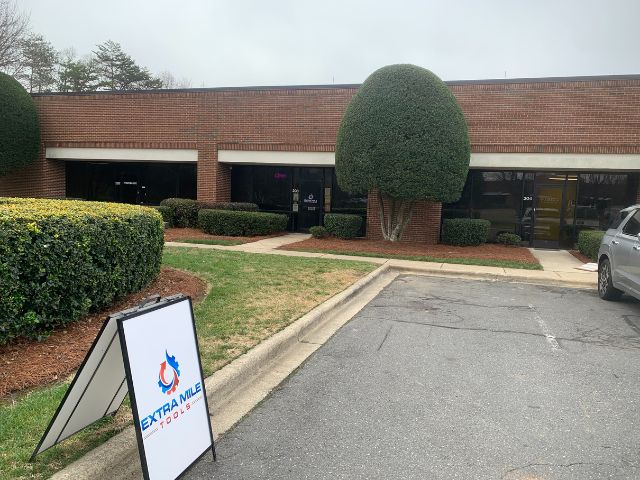 Street view of the Fort Mill, SC Extra Mile Tools store.